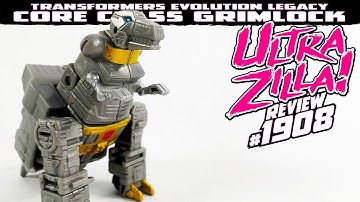 TRANSFORMERS LEGACY EVOLUTION CORE CLASS GRIMLOCK REVIEW!