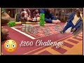 Live Roulette The $200 Challenge - YouTube