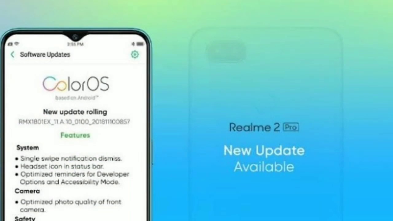 Версия realme ui