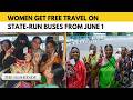 Free bus travel for women begins in West Bengal