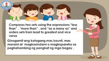 Comparing two sets-  Math 1 Qtr1 Week 4