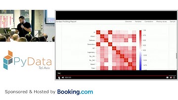 PyData Tel Aviv Meetup:  Getting to Know any Dataset in 4 Lines of Python - Eyal Trabelsi