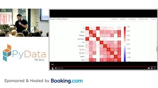 PyData Tel Aviv Meetup:  Getting to Know any Dataset in 4 Lines of Python - Eyal Trabelsi
