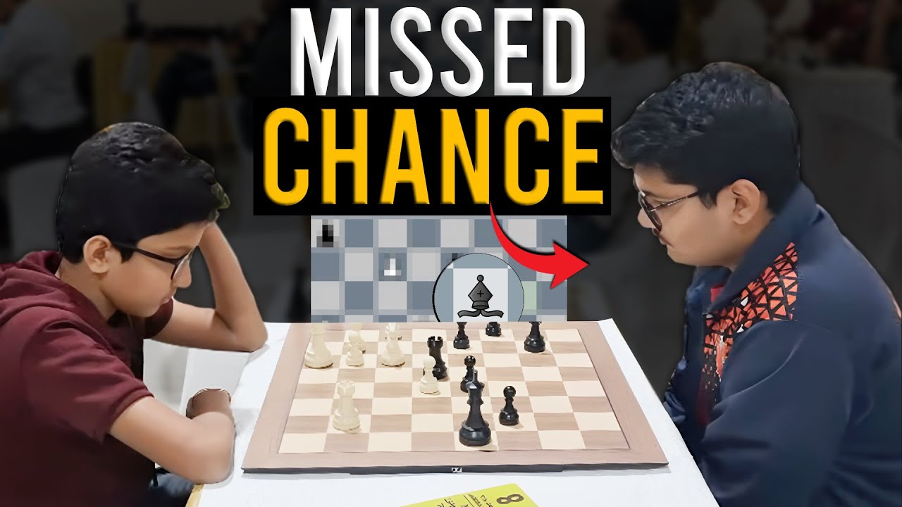 Dhayagude Aarav vs Om Nagnath Lamkane Morde Foundation 2nd All India Open FIDE Rapid