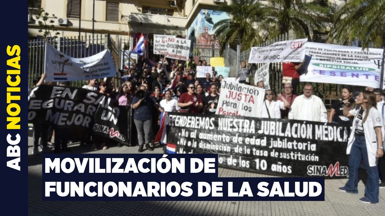 Trabajadores de salud se movilizan por nombramientos y en defensa de la ...