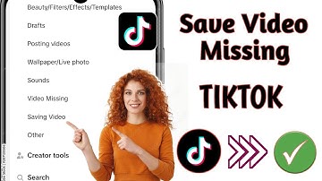How To Fix Save Video Missing Problem in TikTok New Update 2024 || How To Find Tiktok Save Video