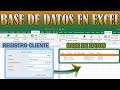 Formulario para Guardar los Datos de un Cliente en otra hoja de Excel | Botón con Macro en Excel
