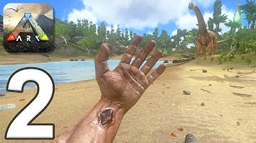 ARK: Survival Evolved Mobile - Gameplay Walkthrough Part 2 - New Character (iOS, Android)