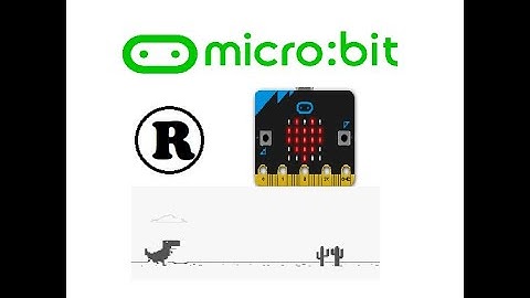Microbit - Juego Dinosaurio de Google