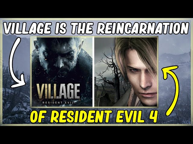 Resident Evil 4 Remake vs. RE8 Village - Physics & Details Comparison 