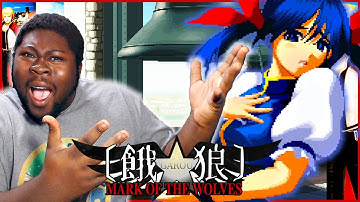 Garou Mark of the wolves online matches - SHE HIT ME WITH THE BIG SUCK!