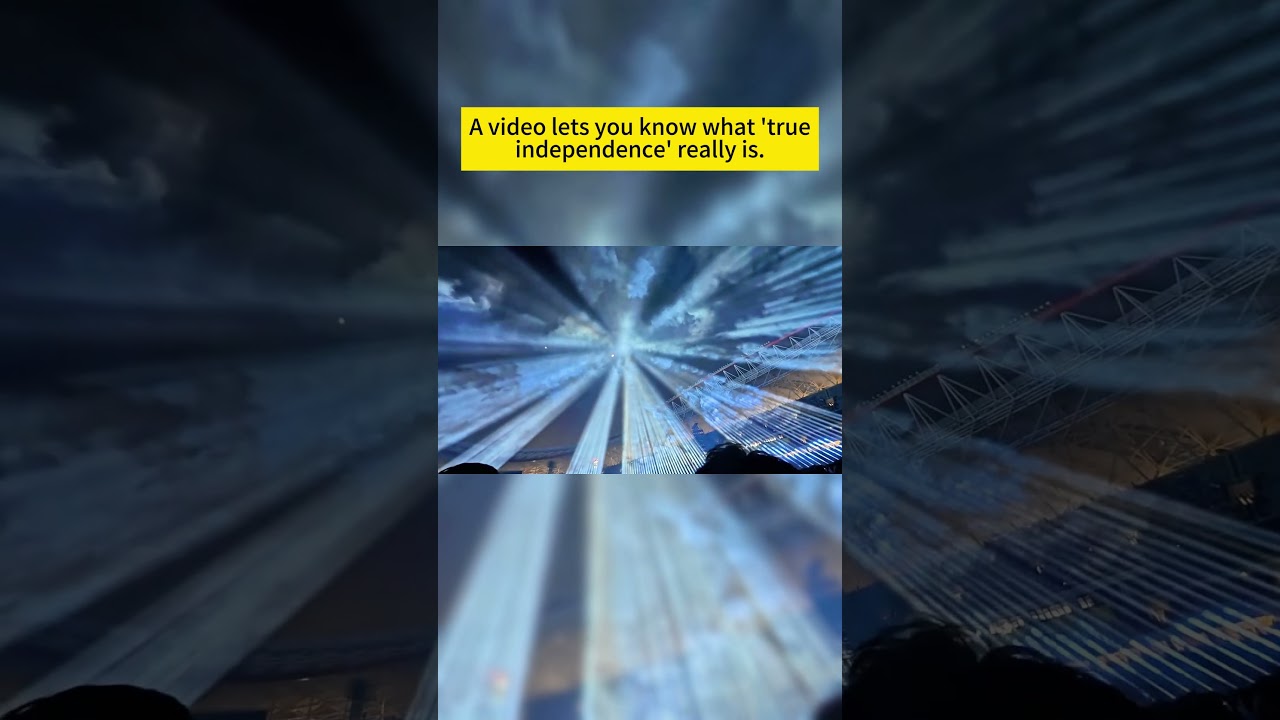 A video lets you know what’true independence‘really is.