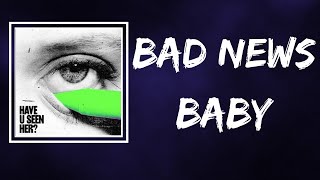 ALMA - Bad News Baby (Lyrics)