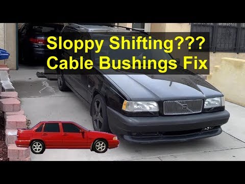 How to replace the shift cable bushings on the Volvo 850, S70, V70, etc. – VOTD