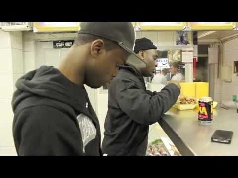 GHETTS BEING PARRED IN A CHIP SHOP!