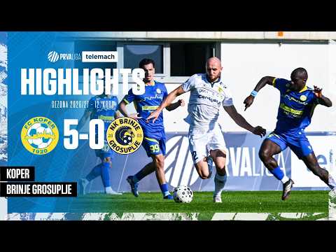 Koper 5 - 0 Brinje Grosuplje