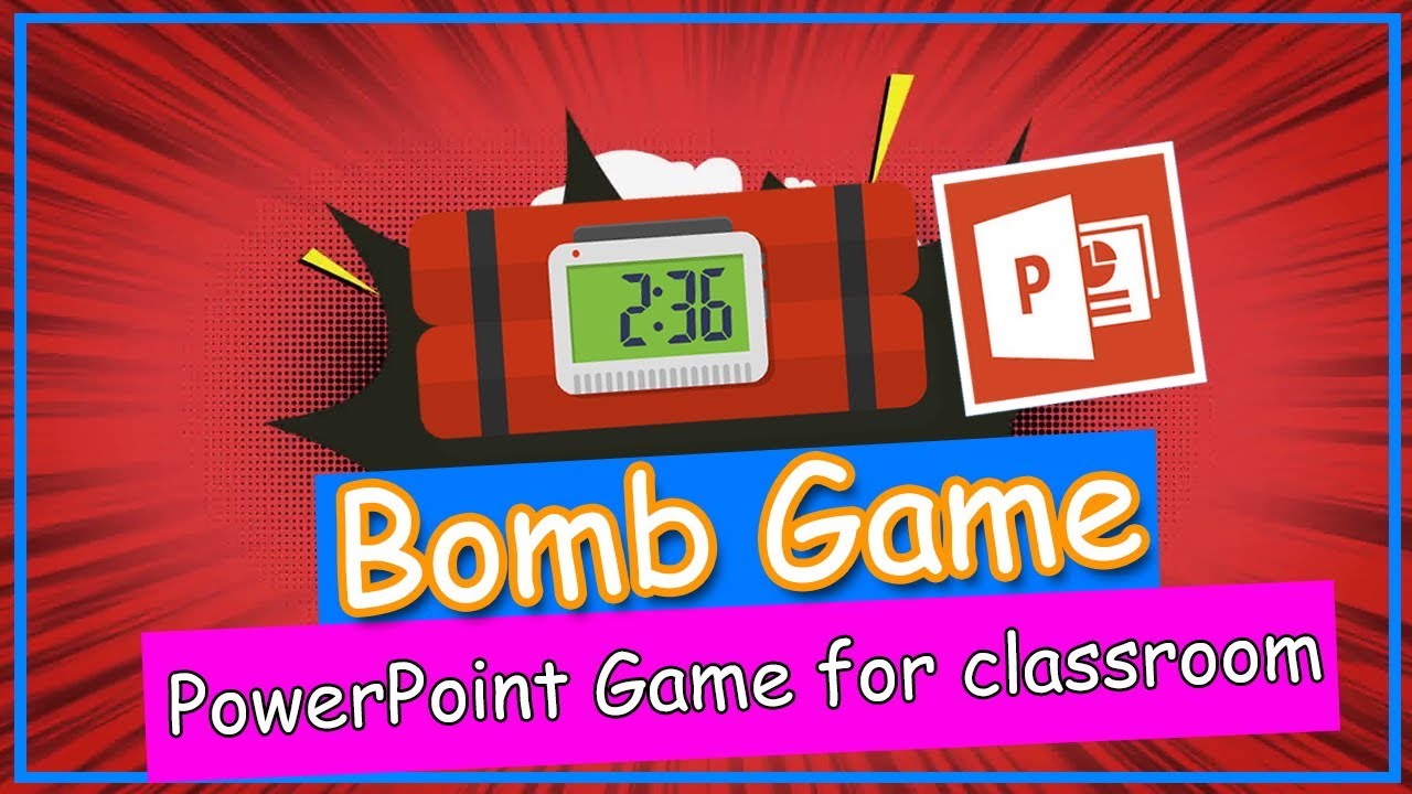 เกมส์ วาง ระ เบิ ด 8  2022 Update  สร้างสื่อการสอน : เกมวางระเบิดความรู้ | PowerPoint bomb Game