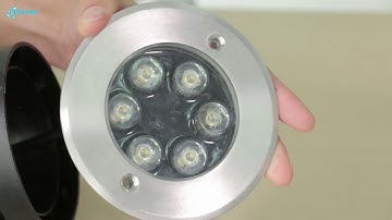 Top 5 mẫu đèn âm nước đài phun phổ biến - đèn đài phun nghệ thuật