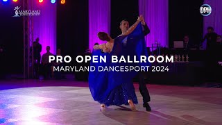 Pro Open Ballroom ~ Maryland Dancesport 2024