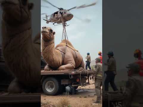 Camel Trapped In Deep Well Saved By Heroes Heart Pounding Rescue Mission