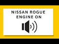Nissan Rogue Engine On Sound Effect | High-Quality Car Engine Start SFX