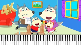 Wolfoo Family Theme Song 4K Sheet Music