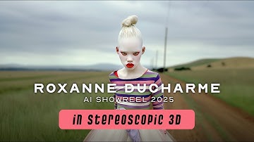 My AI Showreel 2025 in Stereoscopic 3D!