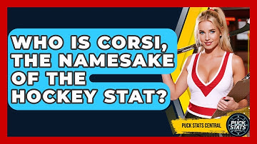 Who Is Corsi, The Namesake Of The Hockey Stat? - Puck Stats Central