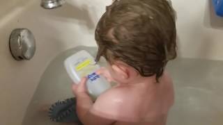 Bathtime giggles...