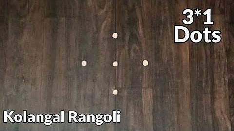 Rangoli Designs for Bhogi 2025 | Muggulu 7 Dots | Happy Pongal Kolam