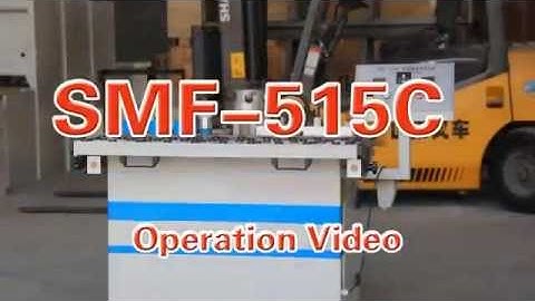 Manual edge banding machine for straight and curve line