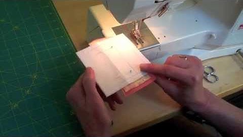 PAPER PIECING -- Basic Sewing #1 to #2 (#3 of 4) - LearnHowToQuilt.com BEGINNER BASICS