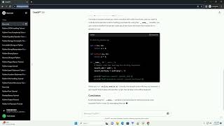 in python what does mean