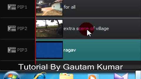 Advance 4 Tracks Video Editing in Aimersoft Video Editor