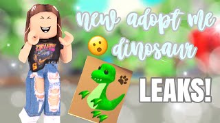 New Dinosaur Update Leaks! | Adopt Me | Roblox!