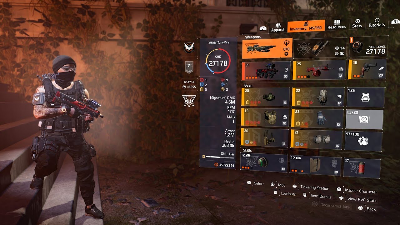 The Division 2 Hybrid Survivalist Build