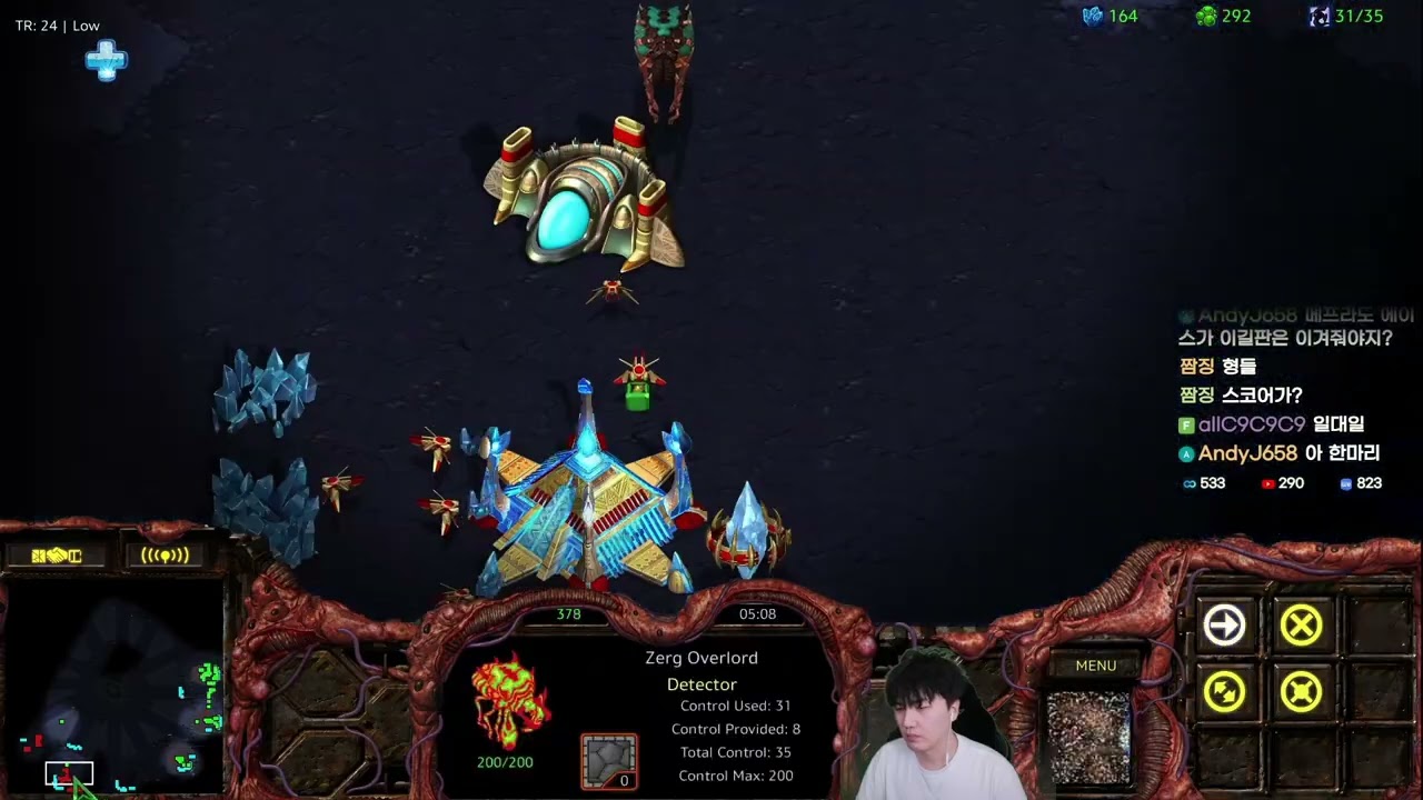 【10.1.26】 SC:R 1v1 (FPVOD) SoMa (Z) vs Best (P) 【Map: Dominator】