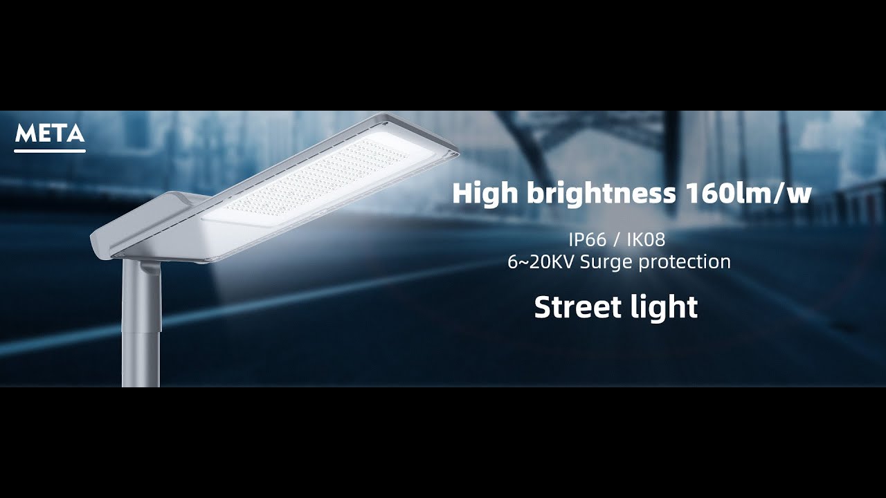 Meta Privacy Led Light Meta Series Led Streetlight Outdoor Lighting - YouTube