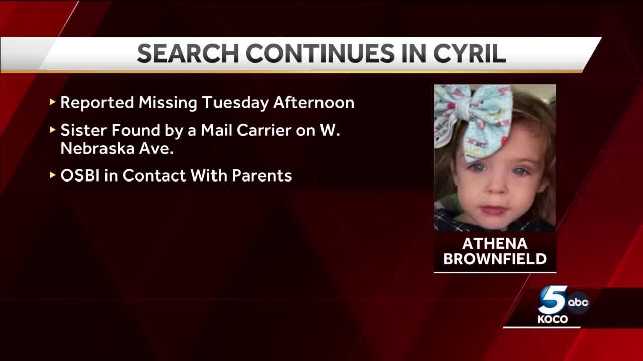 Search continues for Athena Brownfield