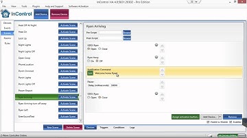 Using InControl and geo fencing to open your garage door