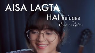 AISA LAGTA HAI Refugee Movie | Cover on Acoustic Guitar by Priyanka #evergreensong #90shindisongs