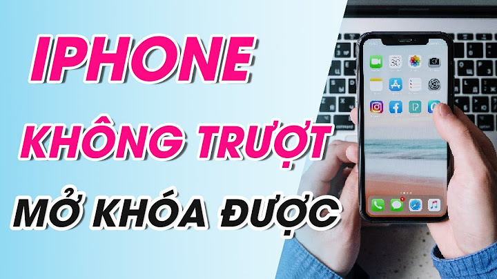 Iphone x bị lỗi không mở khoá màn hình được