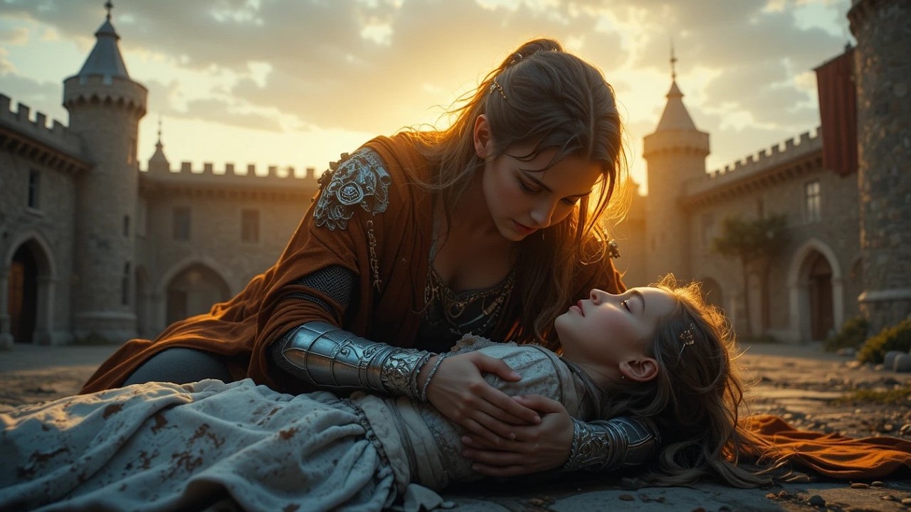 The Human Took the Blow for Her Child — The Princess Won’t Let Him Go HFY | Sci-Fi HFY Stories