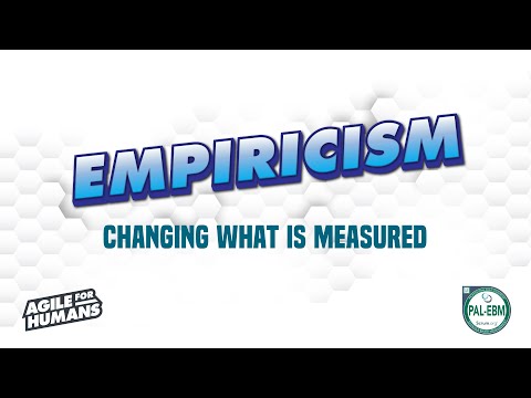 Evidence Based Management - Changing What Is Measured