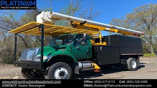 (SOLD) 2005 International 7300 4x4 Altec Elevator Forestry Bucket Truck