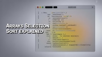 ICSE Grade 10 Computer Application(JAVA) Arrays - Selection Sort in an Array