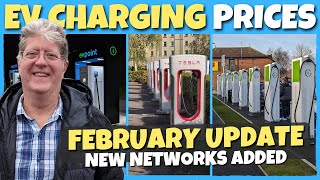 February Update | The Definitive UK EV Charging Prices & Power Guide