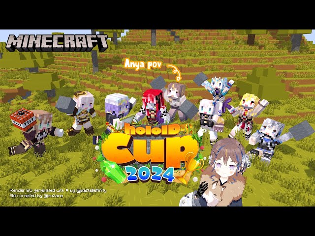 【Minecraft】FINISHING BOROBUDUR TOGETHER FOR HOLOID CUP!【hololive ID 2nd Generation | Anya Melfissa】のサムネイル