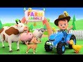 Old MacDonald Nursery Rhymes & Kids Songs | Farm Animals Feeding