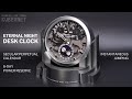 Eternal Night Secular Perpetual Calendar Desk Clock(One Minute Version)